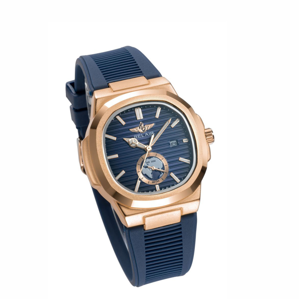 BELAIR B6815A M RBLUE men watch